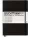 Тефтер Leuchtturm1917 Master Classic - А4+, черен, страници на редове - 1t