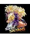 Тениска ABYstyle Animation: Dragon Ball Z - Saiyans - 2t