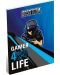 Тефтер A7 Lizzy Card Card Gamer 4 Life - 1t