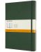 Тефтер с твърди корици Moleskine Classic Ruled XL - Зелен, линирани листове - 1t