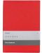 Тефтер Hugo Boss Essential Storyline - A5, с бели листа, червен - 1t