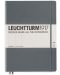 Тефтер Leuchtturm1917 Master Slim - А4+, бели страници, Anthracite - 1t