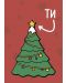 Картичка Мазно Коледа - Звезда - 1t