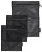 Торби за деликатно пране Brabantia - 3 броя, 2 размера, черни - 1t