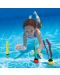 Топки за гмуркане Intex - Underwater Fun Balls, 3 броя, многоцветни - 2t