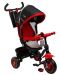 Триколка с родителски контрол Caretero Toyz - Timmy, червена - 1t