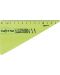 Триъгълник Maped Twist'n Flex - 15 cm, зелен - 2t