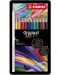 Цветни моливи Stabilo Arty - Original, 12 цвята, метална кутия - 1t