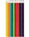 Цветни моливи Deli Enovation - EC112-12, 12 цвята, в тубус - 2t