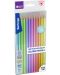 Цветни моливи Berlingo SuperSoft - 12 пастелни цвята - 1t