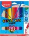Цветни моливи Maped Color Peps - Strong, 24 цвята - 1t