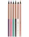 Цветни моливи Milan Copper - 3.5 mm, 6 цвята - 2t