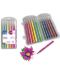 Цветни флумастери SpreeArt - 12 цвята с четка, в кутия - 1t