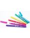 Цветни маркери Colorino Disney - Junior Minnie Glitter, 6 цвята - 2t