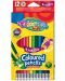 Цветни моливи Colorino Kids - 12 цвята, с гума - 1t