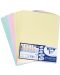 Цветен копирен картон Clairefontaine - А4, 50 листа, 210 g/m2, пастелни цветове - 1t