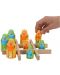 Детска игра игра за памет Lucy&Leo - Цветен морски шах, птички - 8t