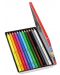 Цветни акварелни моливи Caran d'Ache  - 12 броя, метална кутия - 2t
