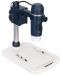 Цифров микроскоп Discovery - Artisan 32, 10–300x, син/бял - 3t