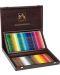 Цветни акварелни моливи Caran d'Ache Supercolor - 80 цвята, дървена кутия - 1t