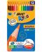 Цветни моливи BIC Kids Ecolutions  12 цвята, гъвкави - 1t