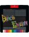 Комплект моливи Faber-Castell Black Edition - 24 цвята, в метална кутия - 1t