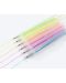 Цветни химикалки Kidea - 6 цвята, пастелни - 3t