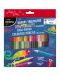 Цветни моливи Kidea - 24 броя, 48 цвята, двувърхи - 1t