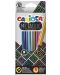Цветни моливи Carioca - Metallic, 12 цвята - 1t