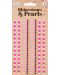 Творчески комплект Grafix Craft Sensations - камъчета и перли, 212 броя, розови - 1t