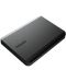 Твърд диск Toshiba -  Canvio Basics, 2TB, 2.5'', USB 3.2, черен - 2t