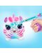 Творчески комплект Canal Toys Airbrush plush - Мини плюшена играчка за оцветяване, 2 броя, асортимент - 4t