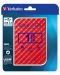 Твърд диск Verbatim - Store 'n' Go, 1TB, 5400 rpm, 2.5'', червен - 3t