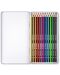 Цветни моливи Staedtler Noris Colour 185 - 12 цвята, в метална кутия - 2t