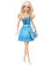 Кукла Mattel - Барби със синя рокля - 1t