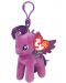Ключодържател TY Toys My Little Pony - Плюшено пони Twilight Sparkle, 11 cm - 2t