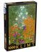 Пъзел D-Toys от 1000 части - Градина с цветя, Густав Климт - 1t