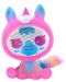 Детска играчка Zеquins FurТаilz - Розов еднорог, с личице от пайети, Серия 4 - 3t