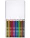 Цветни моливи Staedtler Noris Colour 185 - 24 цвята, в метална кутия - 2t