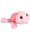 Плюшена играчка Morgenroth Plusch - Розова костенурка, 38 cm - 1t