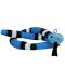 Плюшена играчка Morgenroth Plusch - Синя змия, 120 cm - 1t