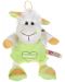 Плюшена играчка Morgenroth Plusch – Овчица със зелени панталонки и бляскави очи, 27 cm - 1t