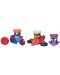 Hasbro Play-Doh - Фигурки на Капитан Америка, Спайдърмен и Веном, с глави-кенчета с моделин - 1t