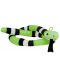 Плюшена играчка Morgenroth Plusch - Зелена змия, 120 cm - 1t
