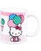 Порцеланова чаша Hello Kitty - Коте с балони - 1t