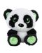 Плюшена играчка Morgenroth Plusch - Панда с блестящи зелени очи, 17 cm - 1t