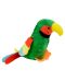 Плюшена играчка Morgenroth Plusch - Зелен папагал, 28 cm - 1t