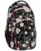 Ученическа раница Ars Una AU-2 - Flowery Black, 25 l - 1t