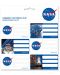 Ученически етикети Ars Una NASA - 18 броя - 1t