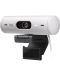 Уеб камера Logitech - Brio 500, 1080p, бяла - 1t